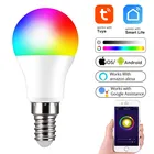 Умсветильник лампа с Wi-Fi, 6 Вт, RGB + CW E14