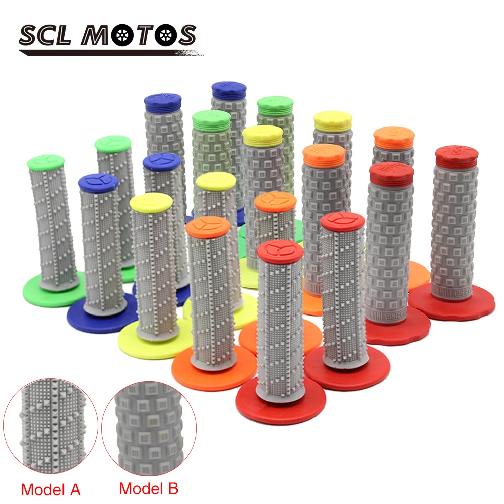 Универсальные цветные мотоциклетные ручки SCL 2/4 &quot22 мм 1 пара|Ручки для