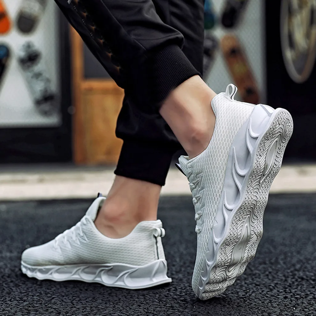 Мужские кроссовки SAGACE удобные повседневные дышащие Нескользящие износостойкие