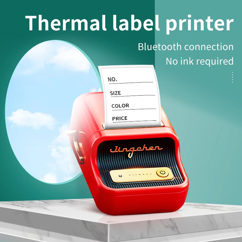 

Niimbot B21 Thermal Label Printer Wireless Bluetooth Connection No Ink Required Maker Sticker Portable Mini Impresoras Termica