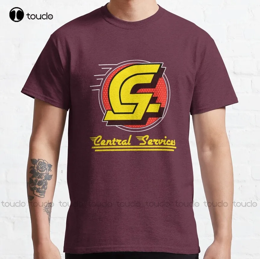 

Central Services : Inspired By Brazil Central Services Classic T-Shirt Dad Shirts For Men Custom Aldult Teen Unisex Xs-5Xl