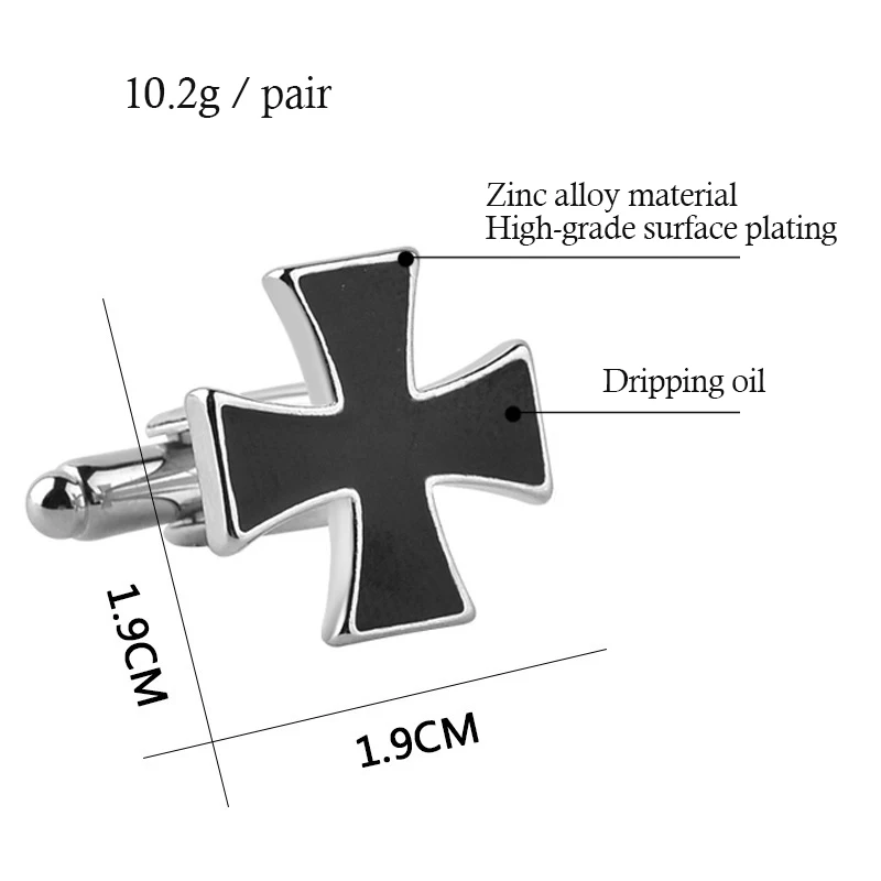 Клевер мужские французские рубашки запонки европейские и американские