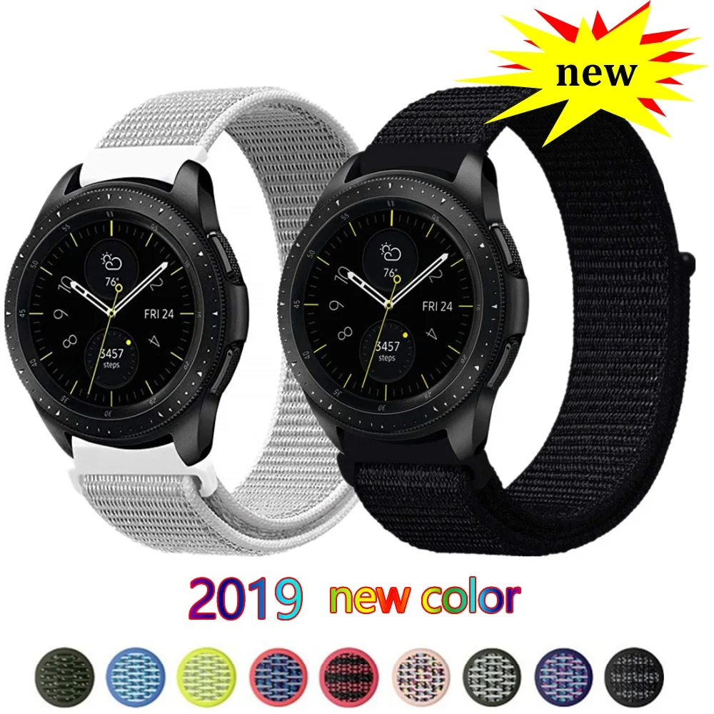 Для Xiaomi Huami Amazfit Stratos 2 2S ремешок для amazfit pace браслет 22 мм GTR 47 нейлон huawei GT|Ремешки