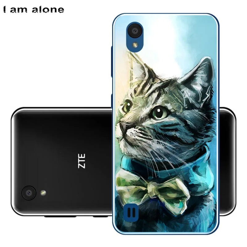 TPU C40 Чехлы для телефонов I am alone для zte Blade A5 5,45 дюймов Мягкий ТПУ модный мобильный для zte A5 сумки задняя крышка - Цвет: TPU C40