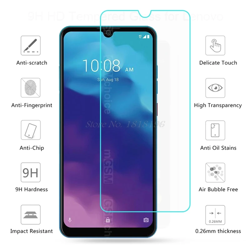 Протектор экрана для ZTE Blade A7 2020 закаленное стекло премиум класса Защитная пленка