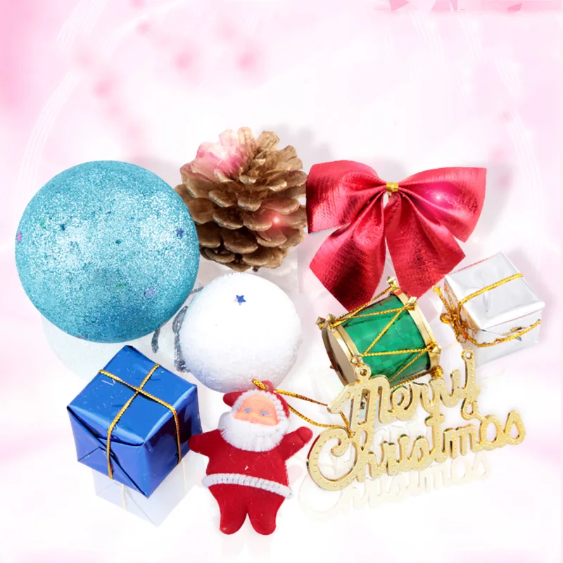 

Подвески для рождественской елки, украшения, много упаковок, большой подарок, рождественские сосновые конусы, аксессуары «сделай сам», товары для рождественской вечевечерние