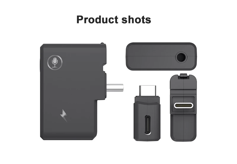 

Action Camera Mic Adapter For Insta360 ONE X2 Audio Charge Type-C Converter For 3.5mm Action Camera Accessories Free Shipping