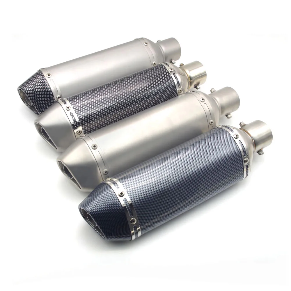 Универсальная мотоциклетная выхлопная труба rcycle глушитель выхлопной трубы 51 мм