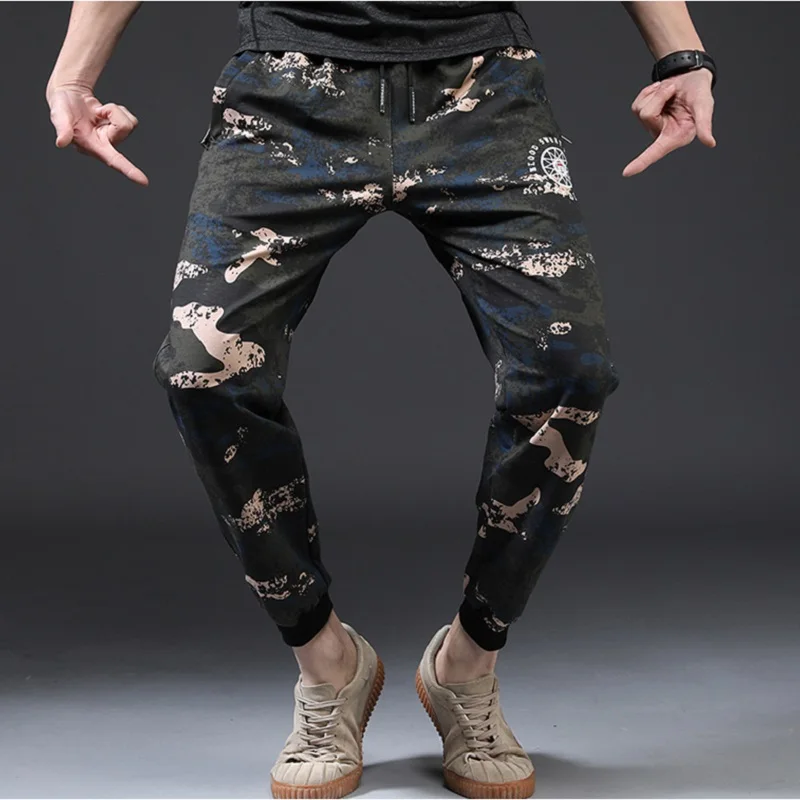 Мужские спортивные штаны на молнии повседневные длинные больших размеров 7xl 8XL с