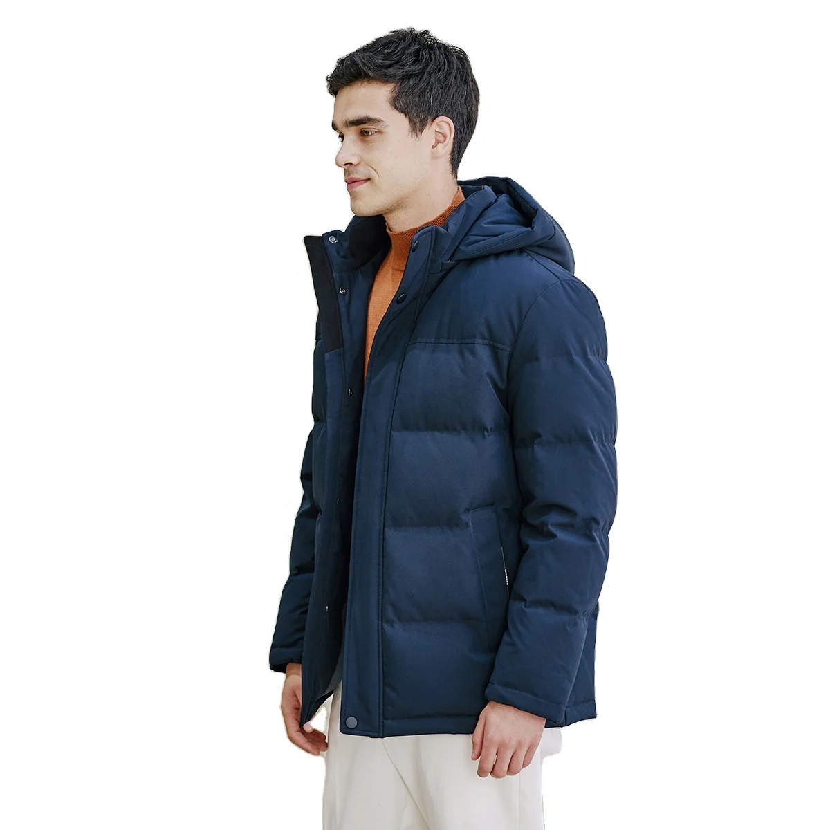 

[TANBOER-TF213563] 2021big sizes 90% down 10% feather Plus Size Men's morden winter jackets lounge wear