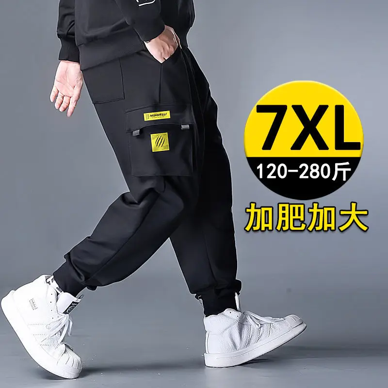 

Комбинезон мужской весенне-осенний, свободные брюки оверсайз, повседневные спортивные штаны с несколькими карманами, брендовая одежда