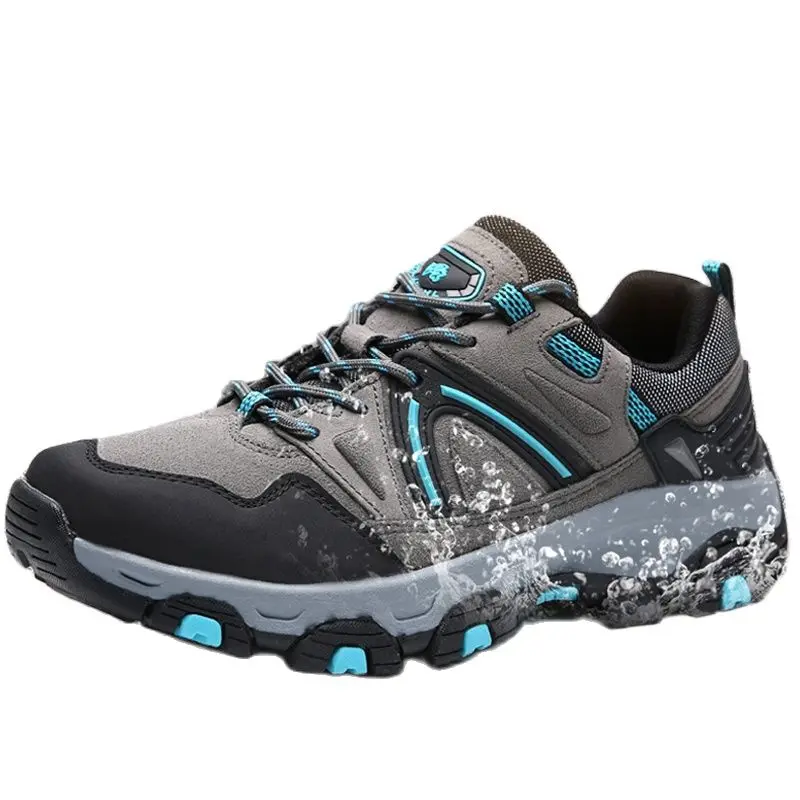 

Men Outdoor Hiking Shoes Climbing Mens Sport Shoes Men Tactical chaussures zapatos Trekking Boots Waterproof Mountain Sneakers