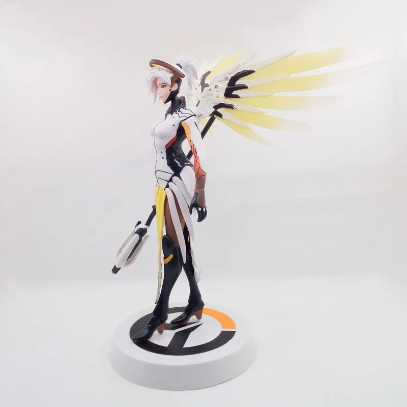 

Ow Action Figure Mercy Model Collector Overwatch Pvc 30cm Game Figures Sfor Kid Toys Gift