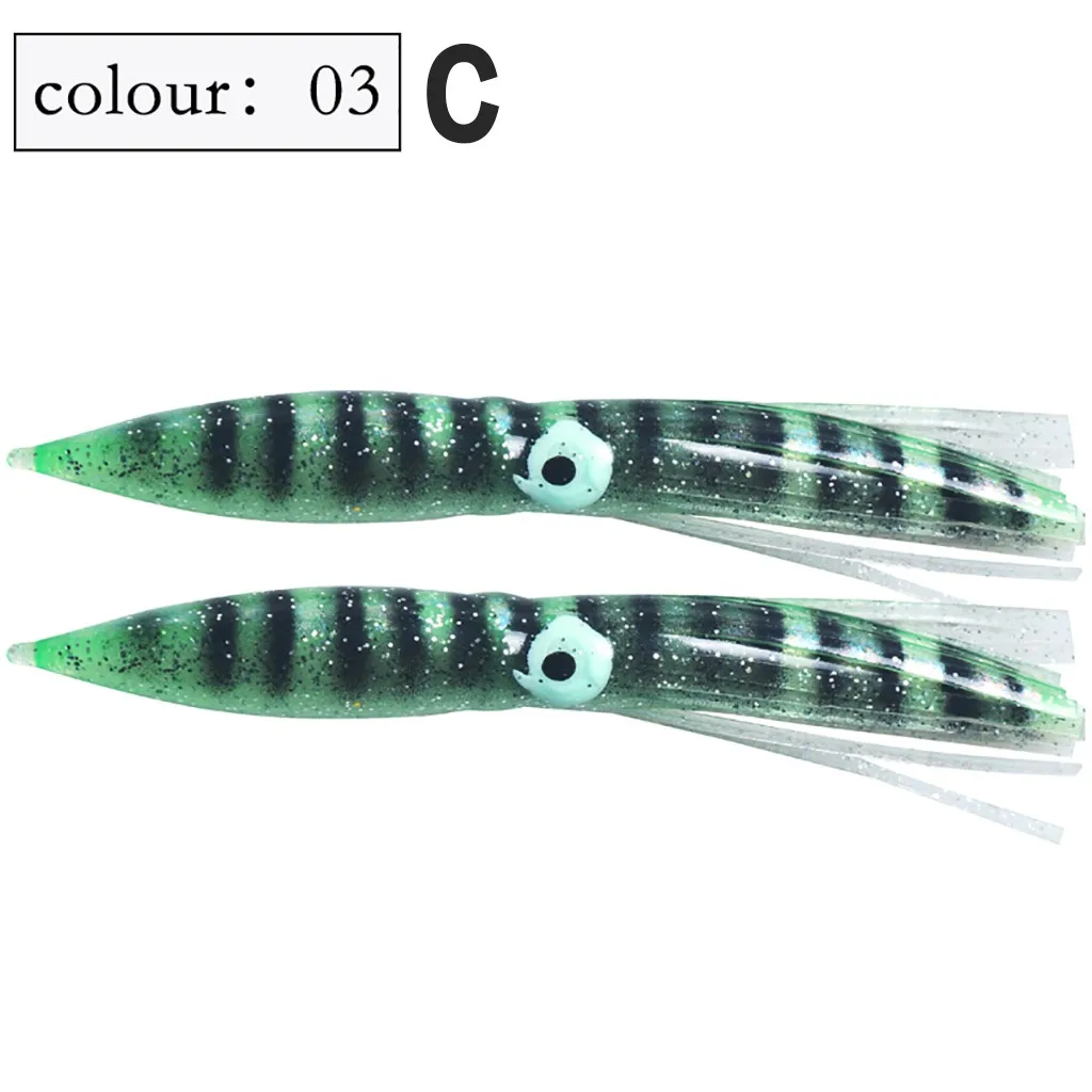 Рыболовный прикорм кальмаров осьминог юбка приманка соленая вода мягкая