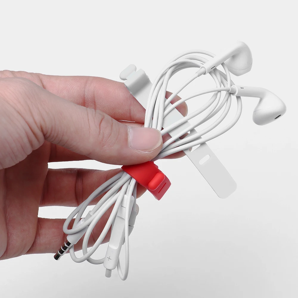 10 шт. наушники устройство для сматывания шнура питания силиконовые Ptotector