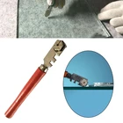 Шестиколесный резак для стекла L93D, карбидный резак, колесный нож для стекла, режущий инструмент для рукоделия
