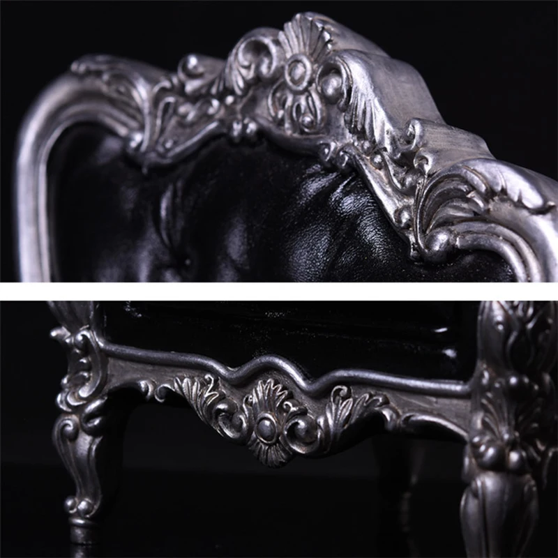 Hot Figure Accessory Furniture 1:6 Scale European Queen Sofa Chair Model W Crystal Sofa Model Toys