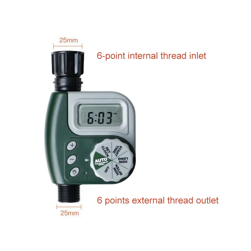 

Outdoor Garden Irrigation Controller Solenoid Valve Timer Garden Automatic Watering Watering Device Garden Water Timers