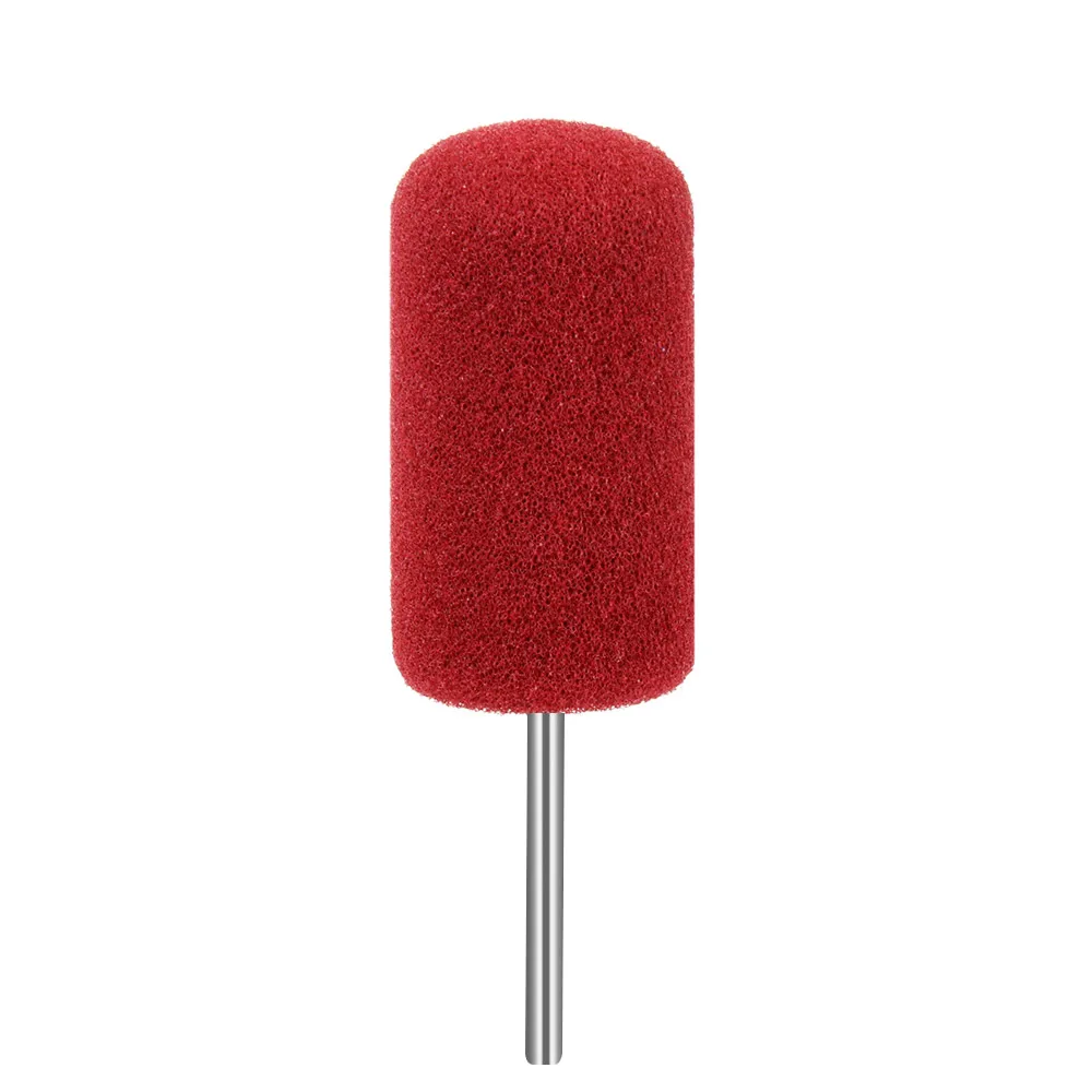 Полировальная губка для автомобильных колес Полировочная с хвостовиком круглая