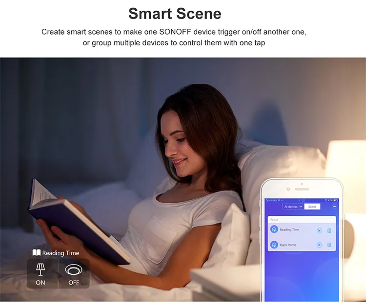 Sonoff T1 EU UK T2 US Wifi настенный светильник сенсорный выключатель 1 2 3 банда умный дом беспроводной 433/RF/APP умный переключатель работает с Alexa Google