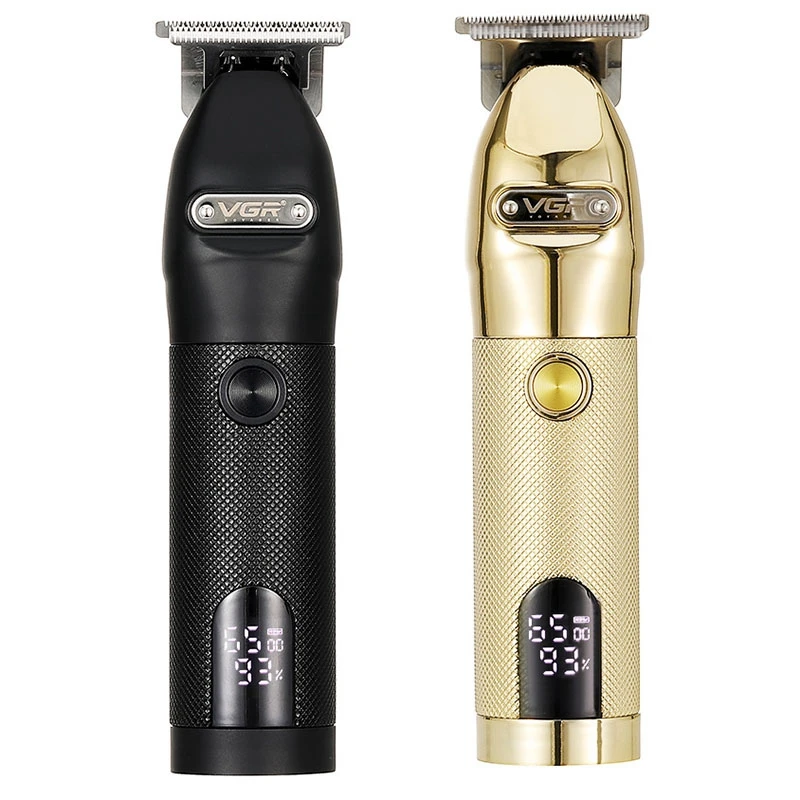 

VGR Head Hair Clipper Rechargeable Trimmer T-Outliner Barber Shaving Machine Vintage Cordless Haircut Men Cutter Shaver