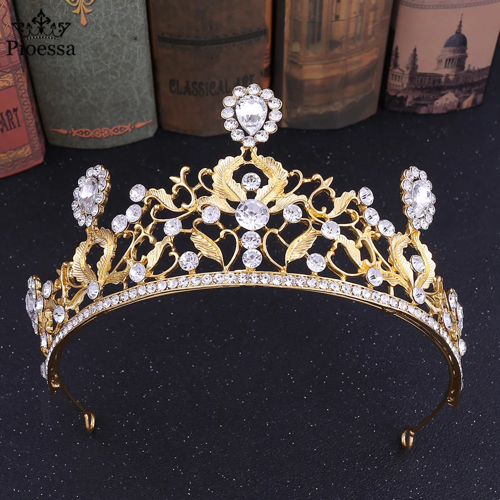 Crowns Wedding Hair Accessories Luxury Queen Princess Tiara Diadems Women Hair Jewelry Bride Party