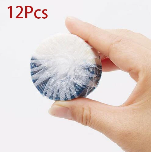 12PCS Xiaomi Clean-n-fresh двойной эффект дезодорирующая Чистка туалетный блок независимая Водорастворимая пленка упаковка Анионный активный Fac - Цвет: 12PCS