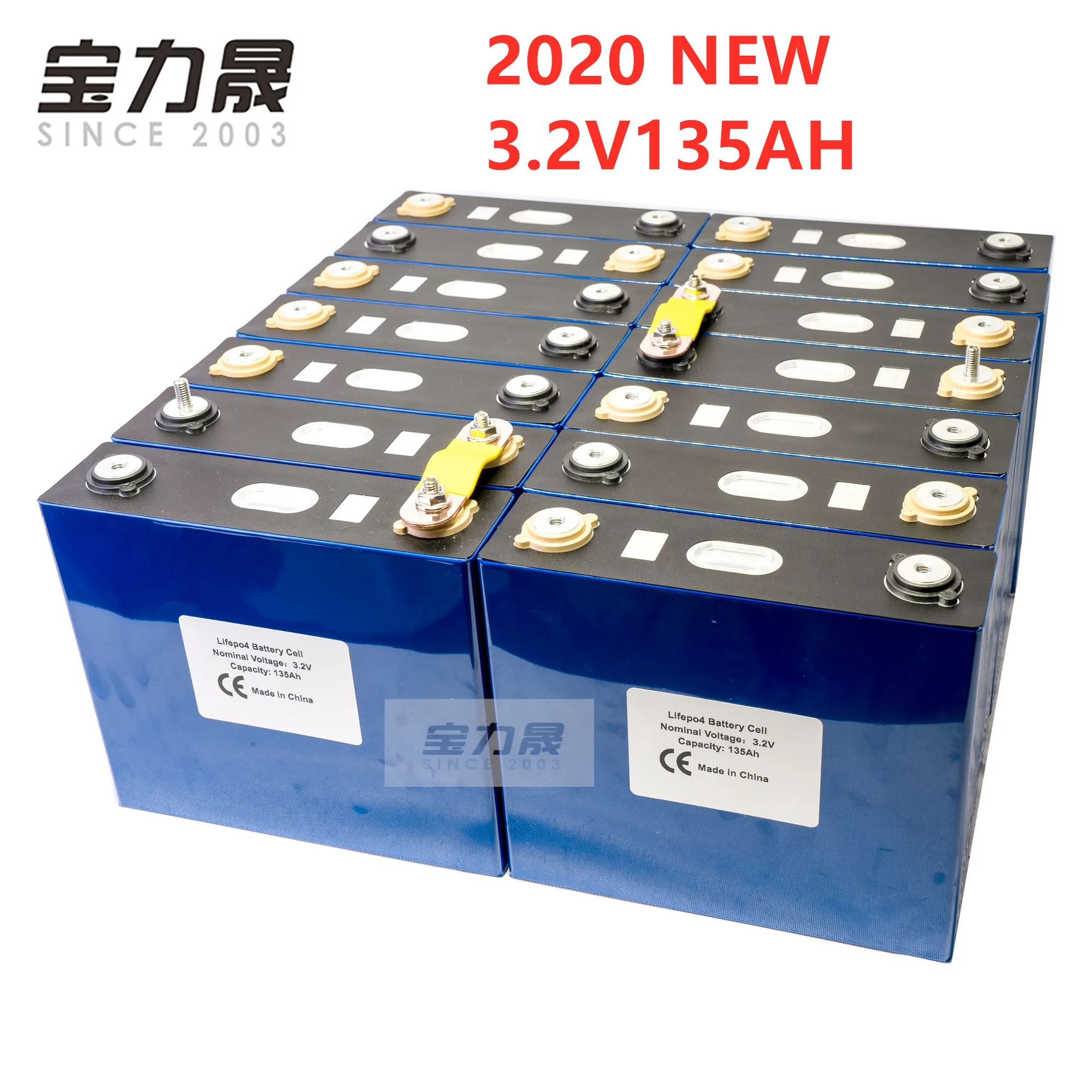 Класс Новый 16 шт. 3 2 V 120AH 176Ah QR литий железо фосфатных аккумуляторов и Lifepo4 Батарея