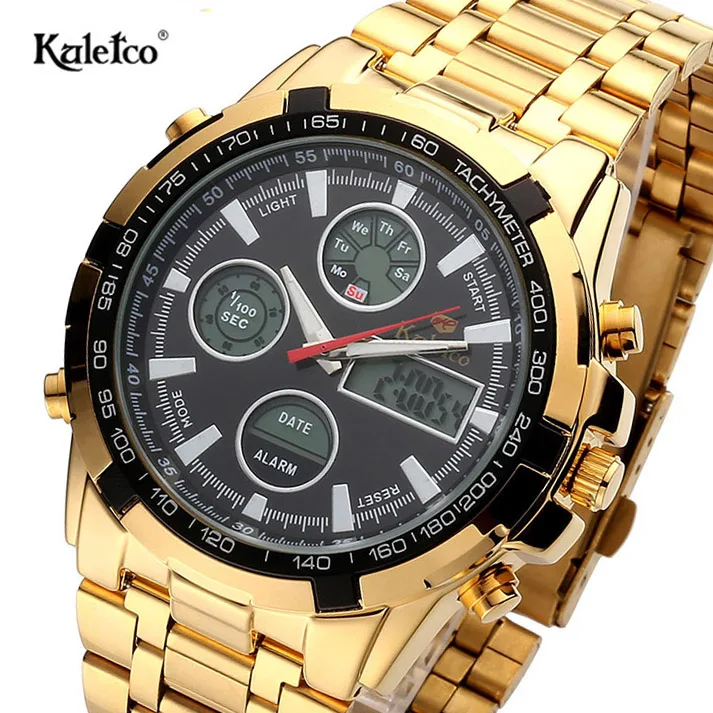 Часы Kuletco Мужские Цифровые Брендовые спортивные кварцевые в стиле милитари с
