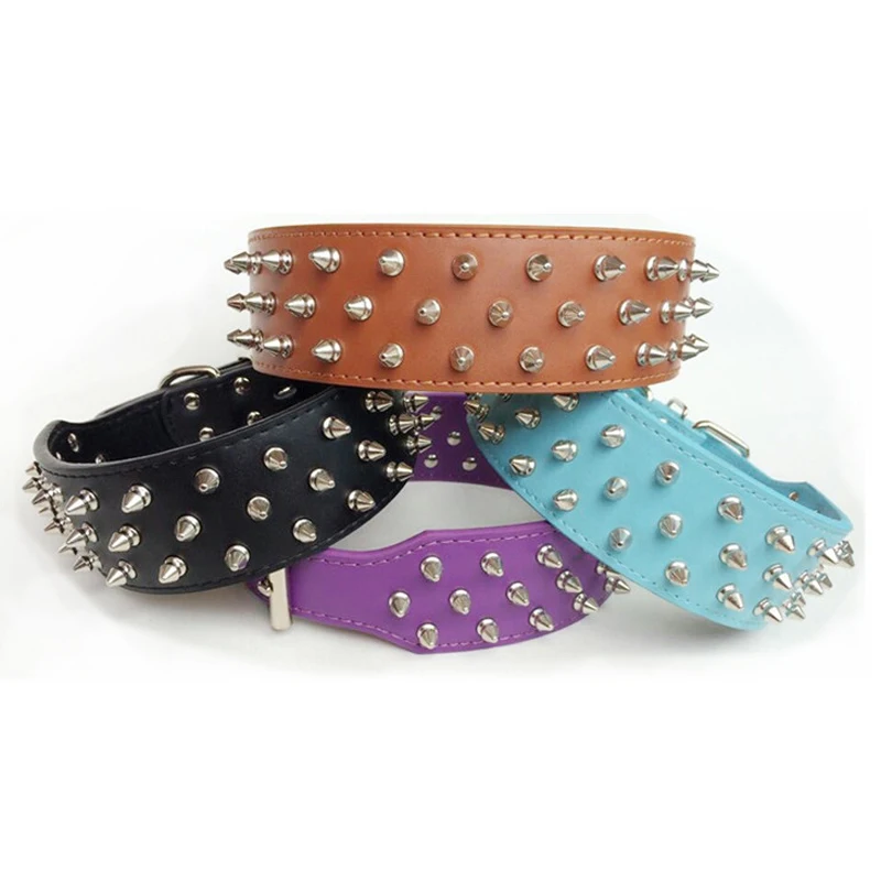 Больших собак воротники шипами аксессуары персонализированные Животные