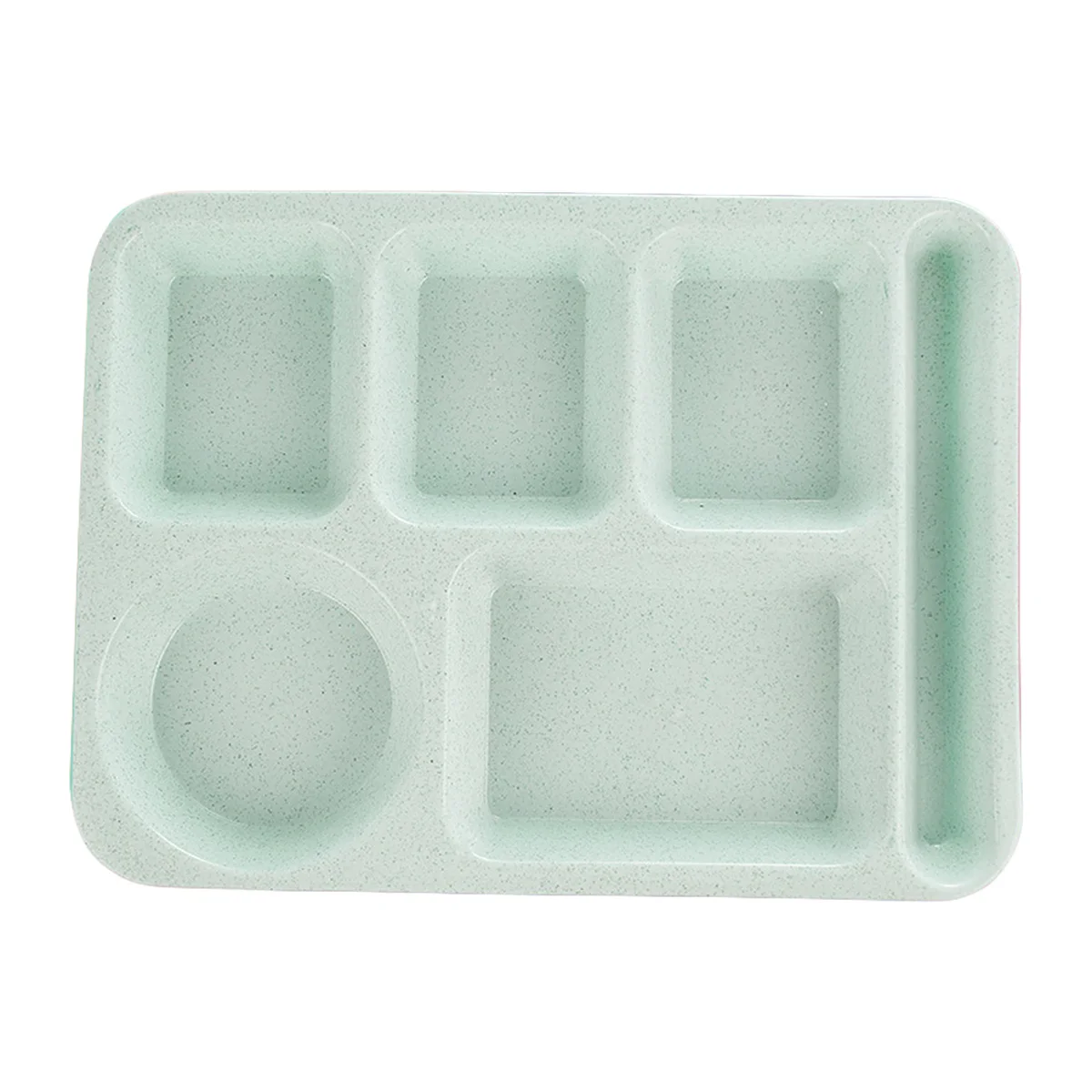 Набор столовых приборов экологичный лоток из 6 ячеек вилка ложка и палочки для