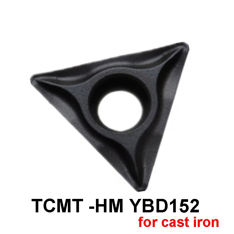 Оригинальный TCMT090204 TCMT110204 TCMT110208 TCMT16T304 TCMT16T308 HM YBD152 твердосплавные вставки для