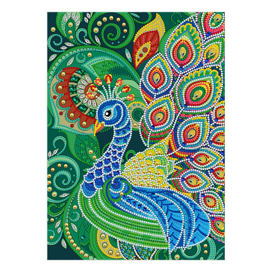 

30*40 Animal peacock Diamond Painting Kids and Adults diy 5d diamond painting Paint by number for Room home decor