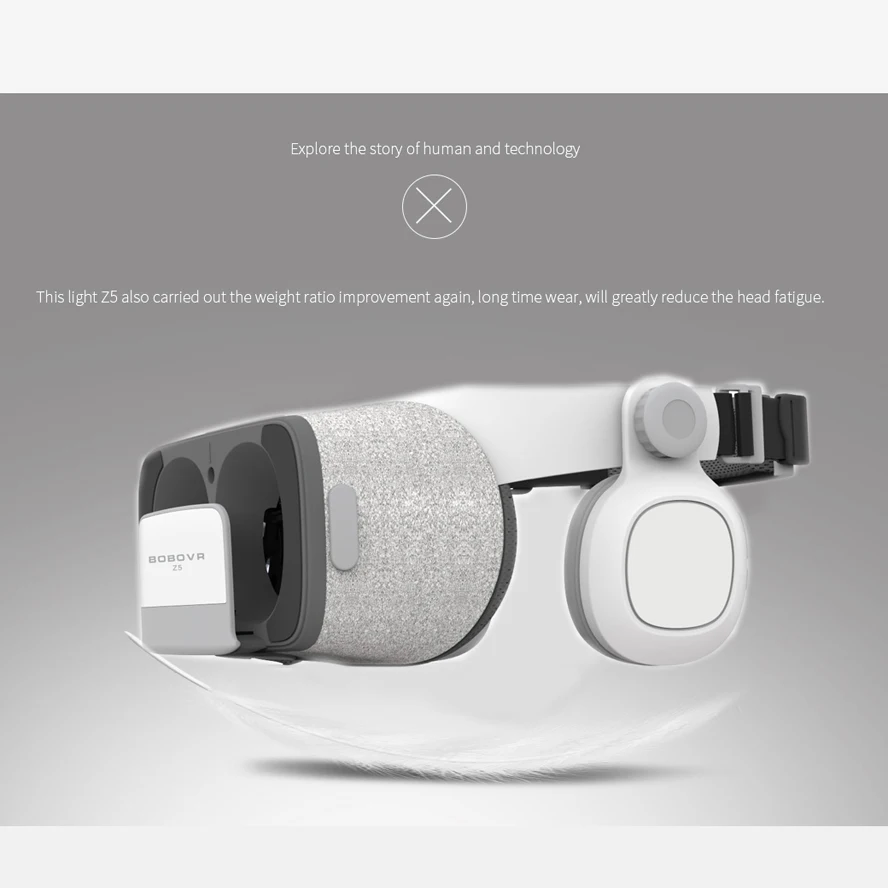 Тканевая bluetooth-гарнитура встроенный VR шлем 3D очки виртуальной реальности беспроводное подключение портативный мини складной широкий просмотр