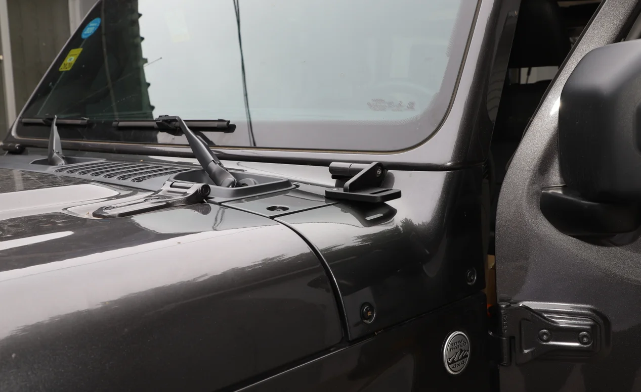 Капот A стойка светильник лампа Кронштейн монтажный комплект для Jeep Wrangler JL JT