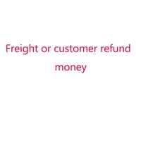 freight or customer refund money