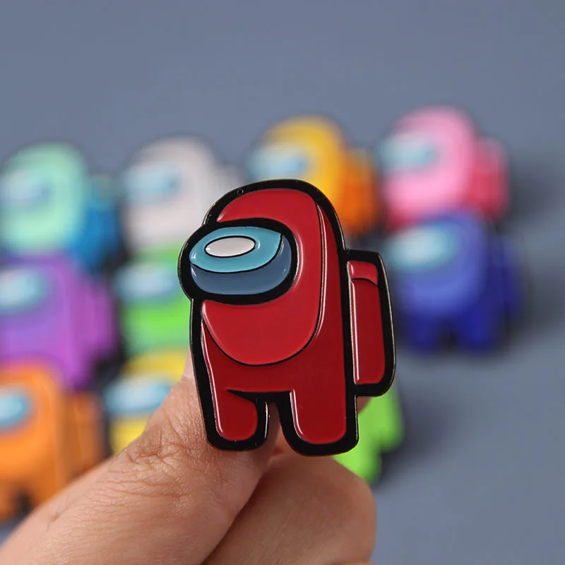 

DZ1211 Game Astronaut Figures Creativity Enamel Pins Badge for Backpack Collar Lapel Pin Hat Jewelry Gifts for Friends