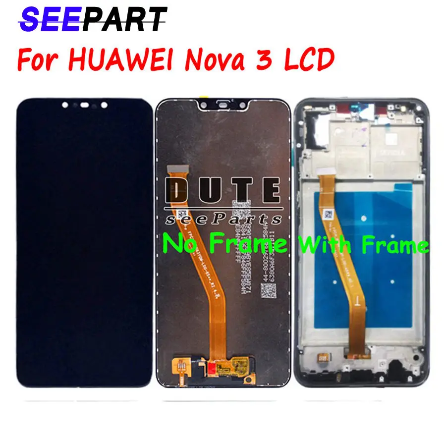 Для Huawei Nova 3 ЖК-дисплей с сенсорным экраном и дигитайзером в сборе | Мобильные