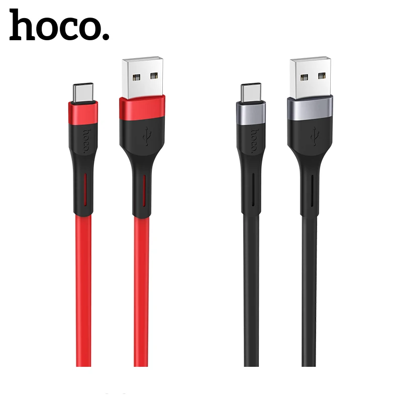 HOCO X34 usb type-C кабель для samsung S10 S9 S8 A50 Xiaomi Redmi Note 7 Быстрая зарядка USB-C зарядное устройство Шнур для мобильного телефона USB-C
