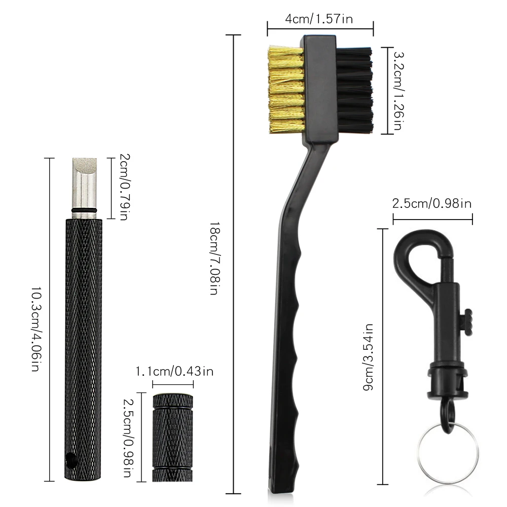 1 шт. Набор щеток для чистки и заточки клюшек|Обучение гольфу| |
