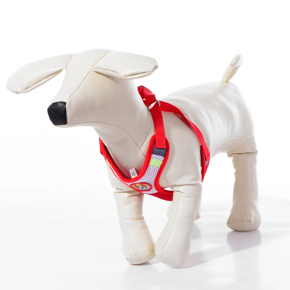 Воздухопроницаемая шлейка для щенков собак кошек свинцовый поводок с сетчатым