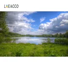 Фон для фотосъемки Laeacco зеленый