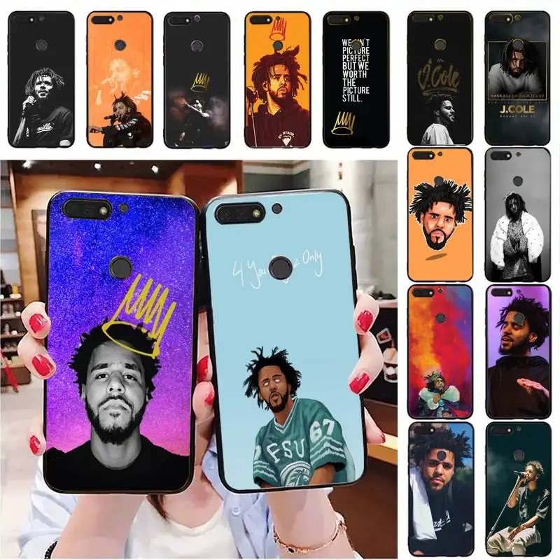 

Rapper J Cole Phone Case For Huawei Honor 7A 8X 9 10 20lite 10i 20i 7C 8C 5A 8A Honor Play 9X pro Mate 20 lite TPU Coque