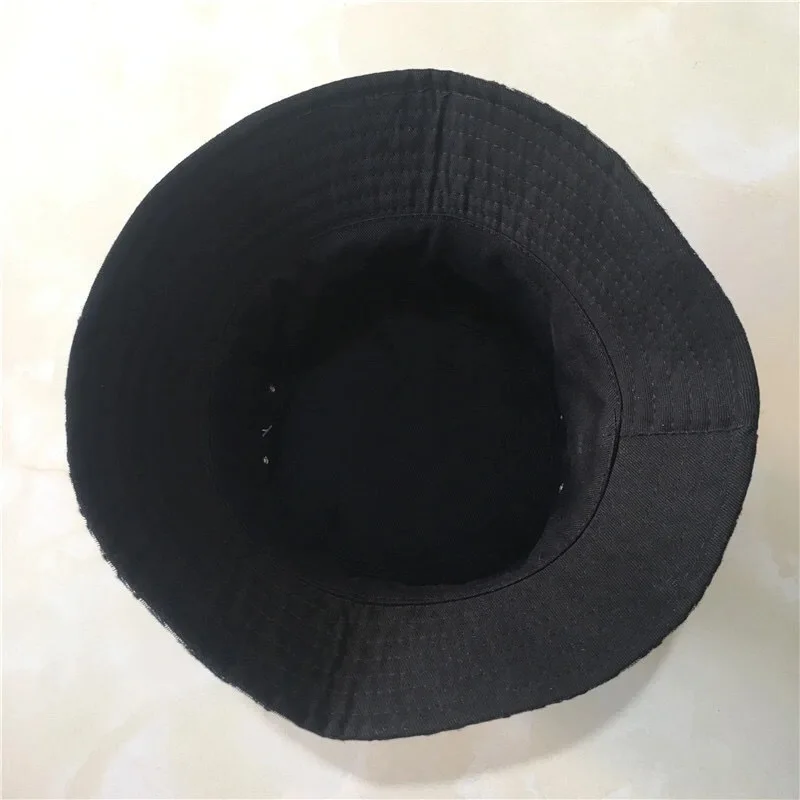 

2021 New Cotton Bucket Hats Women Branded Sunscreen Panama Hat Men Pure Color Sunbonnet Fedoras Outdoor Fisherman Hat Beach Cap