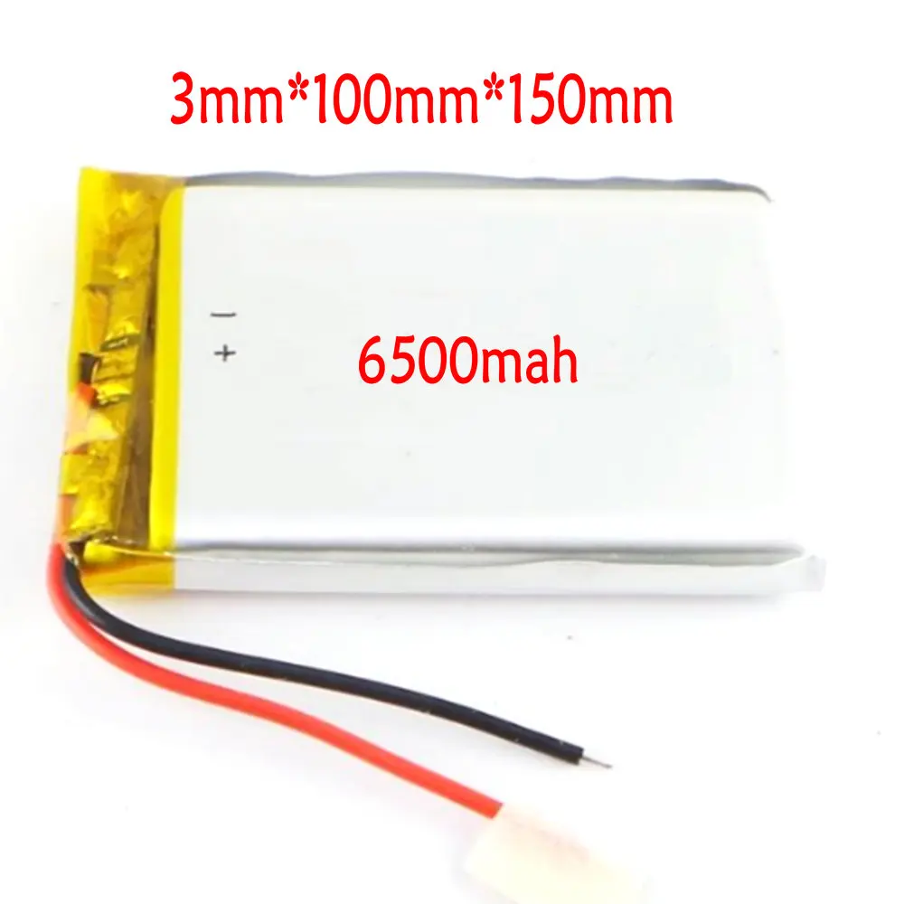 6500mah for 10.6 11 12-inch large capacity tablet PC lithium polymer battery 3.7V tablet battery 2 3 lines