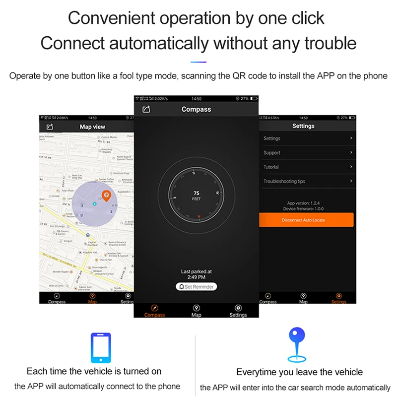 Недорогое автомобильное зарядное устройство E5 автомобильный GPS трекер