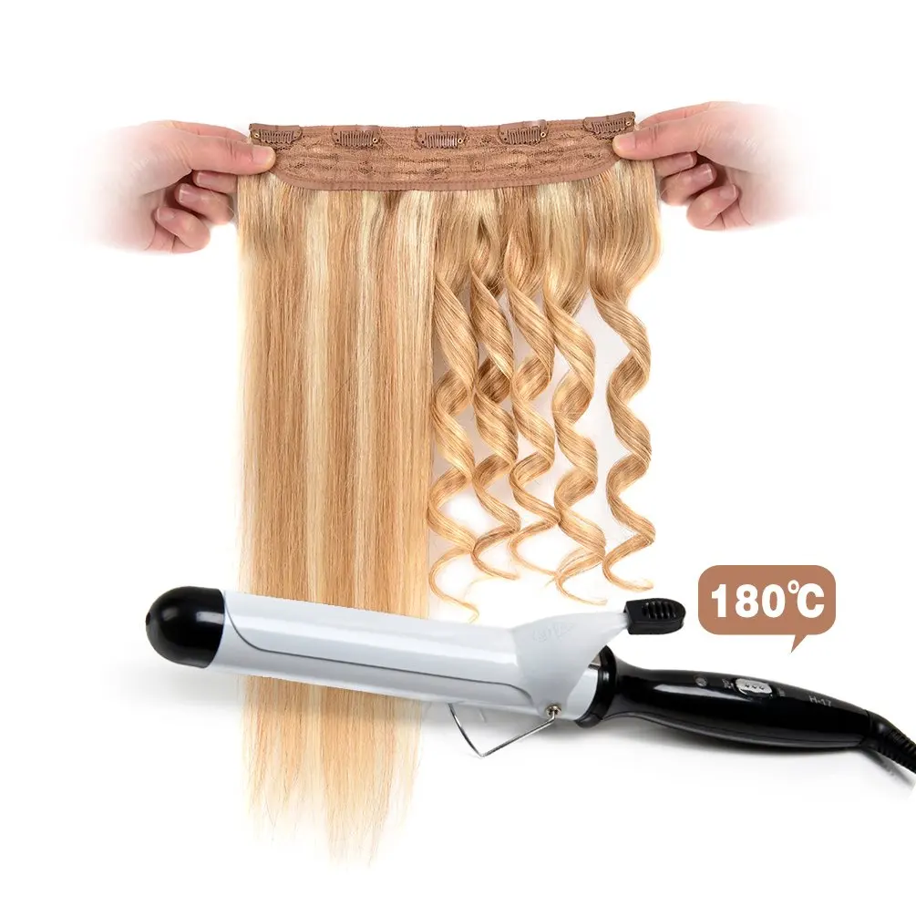 MERISIHAIR 32-дюймовые синтетические волосы для наращивания один кусок 5 клипс Длинные