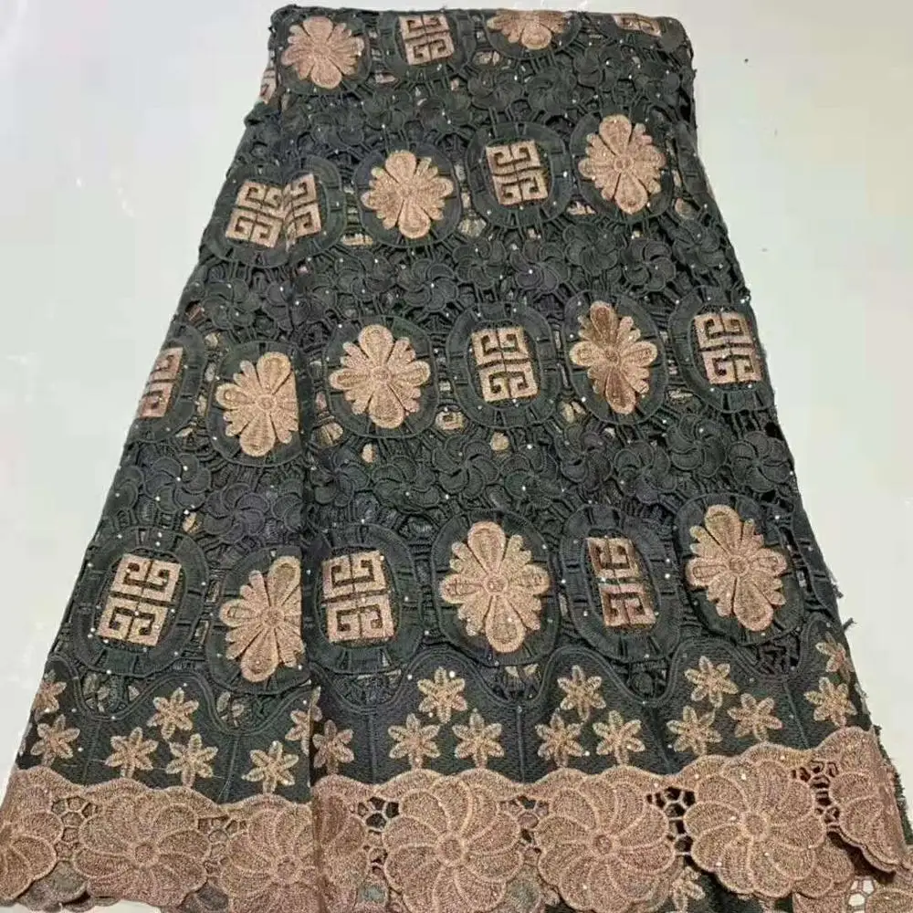 Зеленая продажа нигерийская кружевная ткань модное Африканское Kano хлопковое