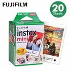 Fujifilm Instax Мини Фильм Белый Край 20 ЛистовPacks Фотобумага для мгновенный камеры Fuji 87 s255090sp-1sp-2 с Пакетом