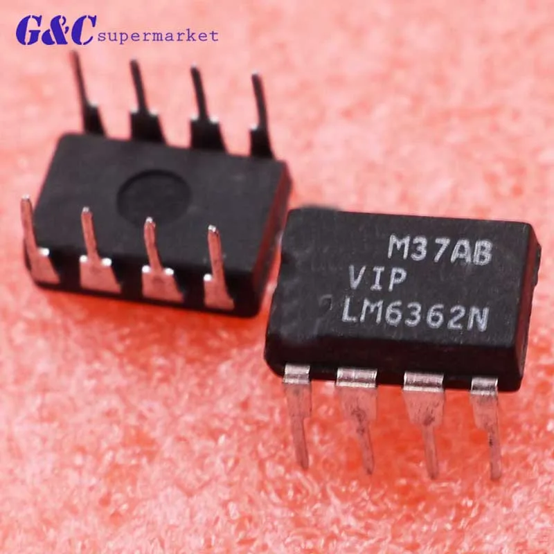 1/5 шт LM6362N 8 контактов LM6362 NSC Высокоскоростной операционный усилитель IC diy